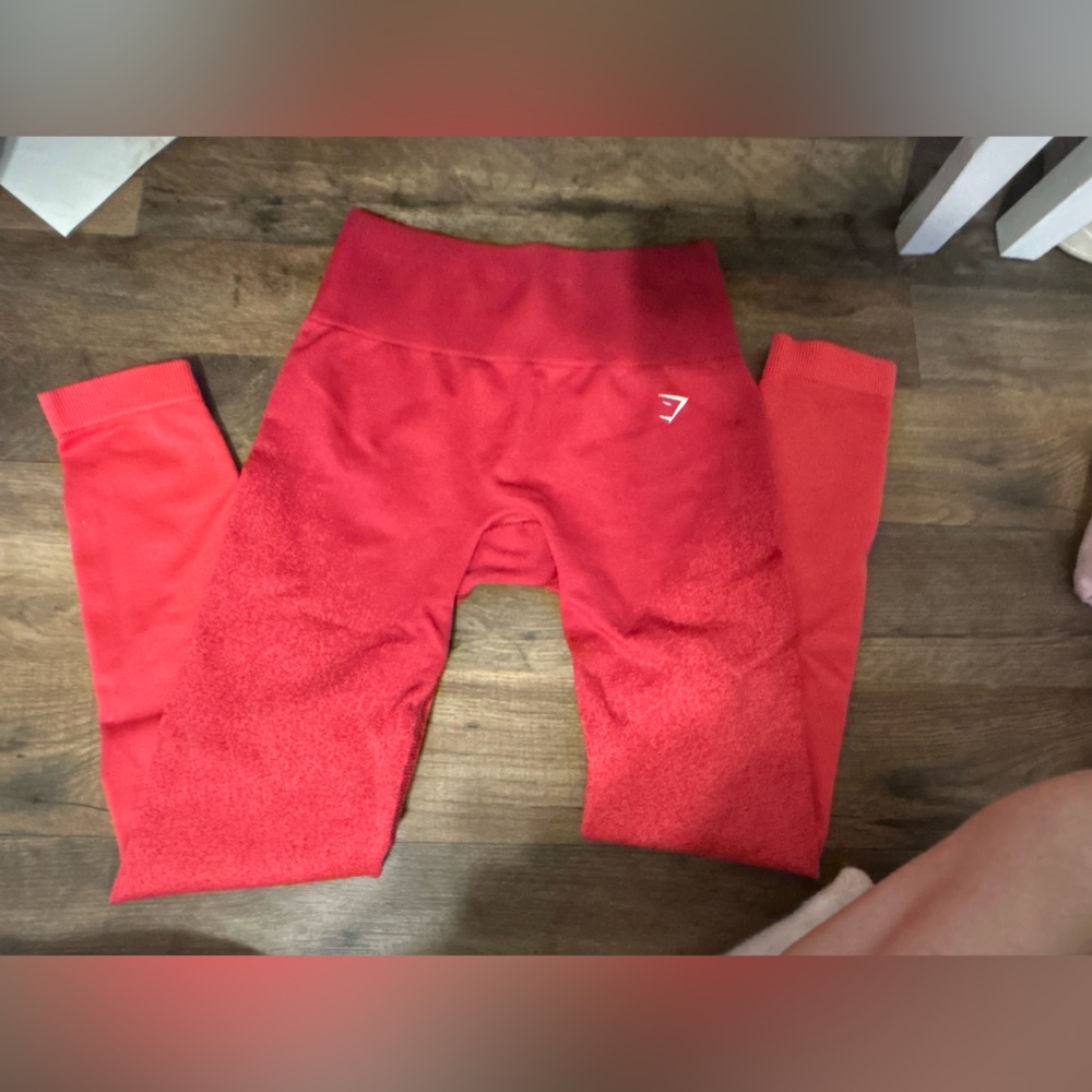 Kids Red Leggings